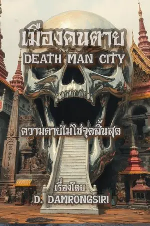 ปกนิยาย เมืองคนตาย