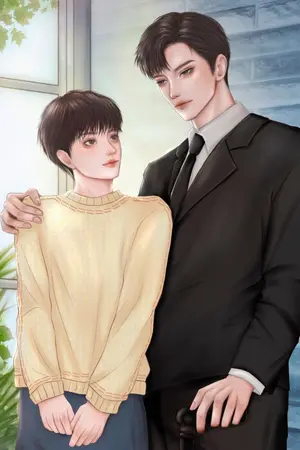 ปกนิยาย หน้าที่ดูแลอัลฟ่าตาบอด | Omegaverse