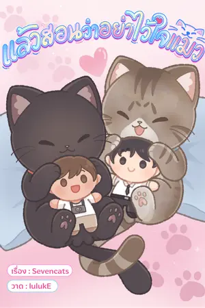 ปกนิยาย แล้วสอนว่าอย่าไว้ใจแมว (E-book)