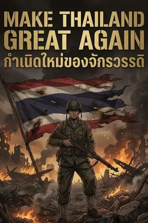 ปกนิยาย MAKE THAILAND GREAT AGAIN กำเนิดใหม่ของจักรวรรดิ