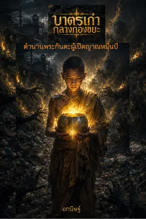 ปกนิยาย บาตรเก่ากลางกองขยะ : ตำนานพระกันตะผู้เปิดญาณหมื่นปี
