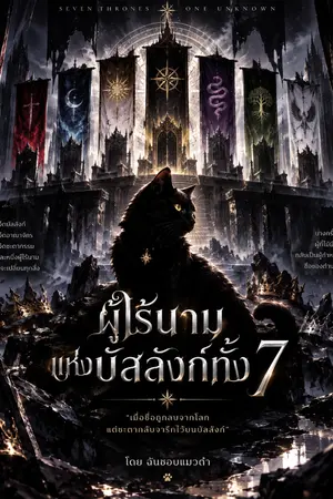 ปกนิยาย ผู้ไร้นามแห่งบัลลังก์ทั้ง 7