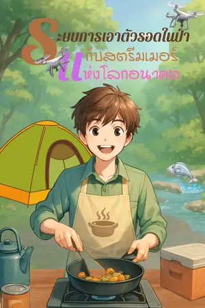 ปกนิยาย Ebook ระบบการเอาตัวรอดในป่ากับสตรีมเมอร์แห่งโลกอนาคต