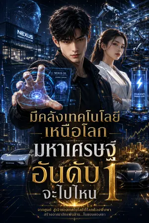 ปกนิยาย มีคลังเทคโนโลยีเหนือโลก มหาเศรษฐีอันดับ 1 จะไปไหน
