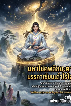 ปกนิยาย มหาโชคพลิกชะตา มรรคาเซียนเต๋าไร้ใจ