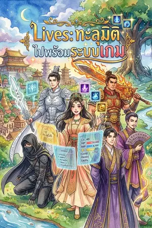 ปกนิยาย Lives ทะลุมิติไปพร้อมระบบเกม