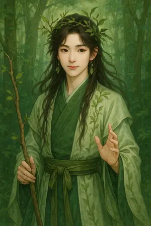 ปกนิยาย เซียนพฤกษาที่แค่อยากเป็นปลาเค็ม (The Verdant Immortal Who Craves a Layabout's Life)