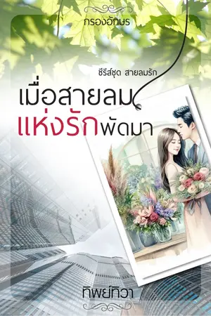 ปกนิยาย เมื่อสายลมแห่งรักพัดมา