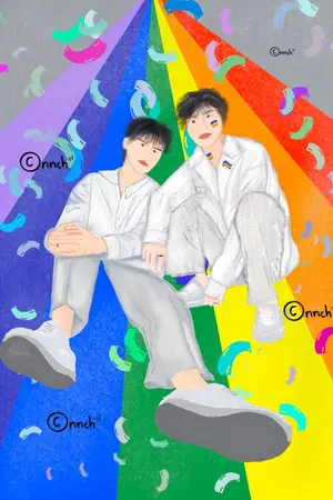 ปกนิยาย Rewrite ม.ต้น ทำไมผมถึงย้อนเวลามาครับเนี่ย 🏳️‍🌈yaoi