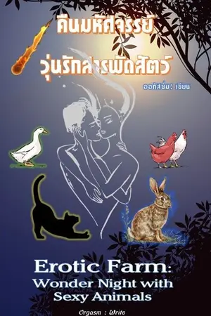 ปกนิยาย คืนมหัศจรรย์ วุ่นรักสารพัดสัตว์  ( Erotic Farm: Wonder Night with Sexy Animals )