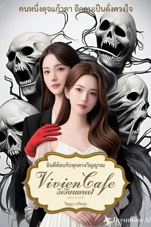 ปกนิยาย วิเวียนคาเฟ่ : ยินดีต้อนรับทุกดวงวิญญาณ