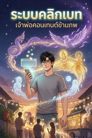 ปกนิยาย ระบบคลิกเบท: เจ้าพ่อคอนเทนต์ข้ามภพ