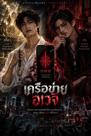 ปกนิยาย เครือข่ายอเวจี