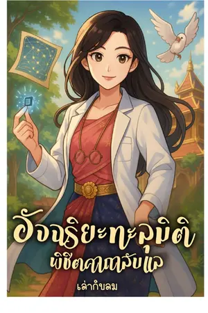 ปกนิยาย อัจฉริยะทะลุมิติ พิชิตคาถาลับแล