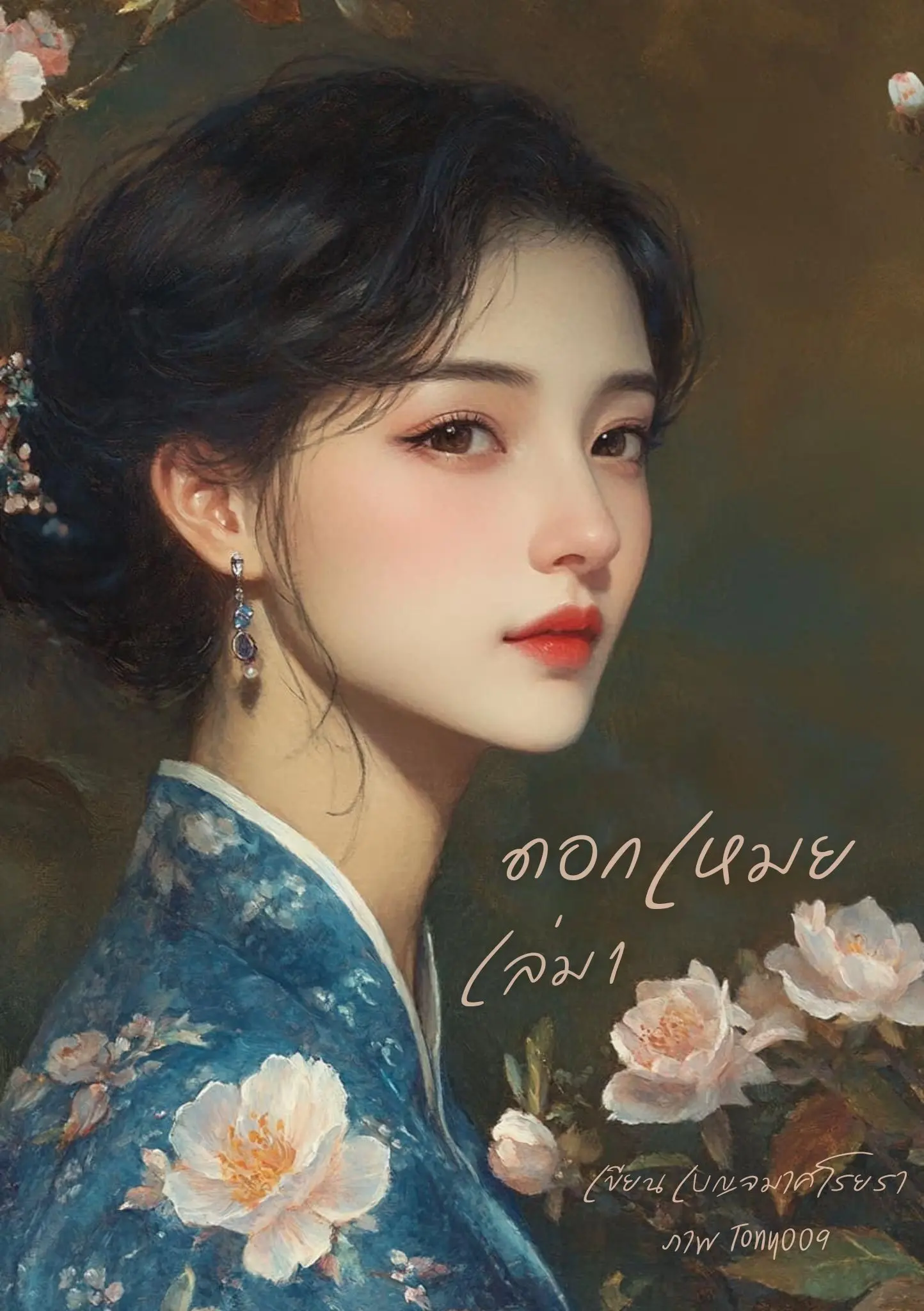 ปกนิยาย ดอกเหมย โดย เบญจมาศโรยรา