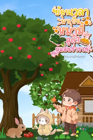 ปกนิยาย ย้อนเวลามาเป็นหม่ามี้ลูก3ผู้แสนร่ำรวย(2เล่มจบ)