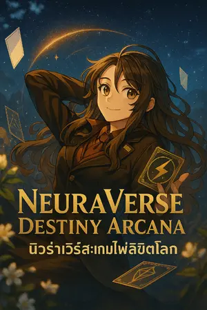 ปกนิยาย NeuraVerse Destiny Arcana : นิวร่าเวิร์ส เกมส์ไพ่ลิขิตโลก