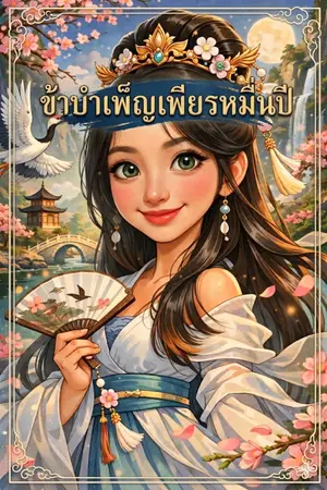 ปกนิยาย ข้าบำเพ็ญเพียรหมื่นปี