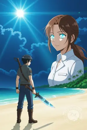 ปกนิยาย เมื่อผม ต้องไปช่วยแฟนเก่าออกจากเกาะร้าง(Creepypasta)