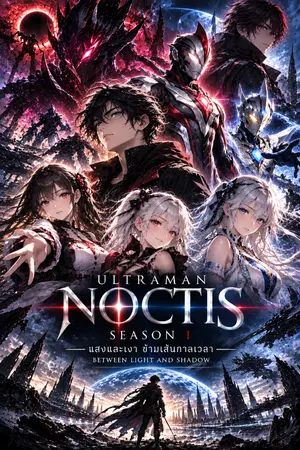ปกนิยาย ULTRAMAN NOCTIS : SEASON I (ภาค แสงและเงา ข้ามเส้นกาลเวลา)