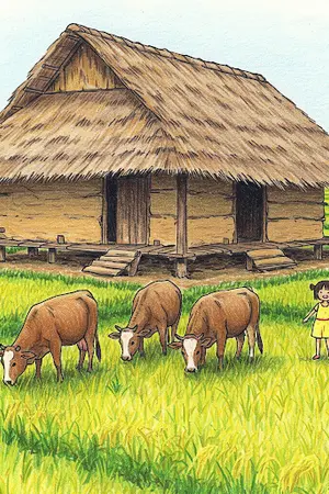 ปกนิยาย ลูกสาวครูบ้านนอก