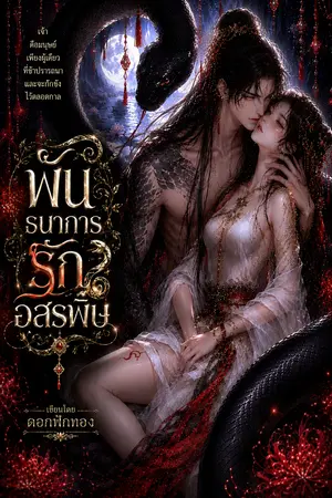 ปกนิยาย พันธนาการรักอสรพิษ