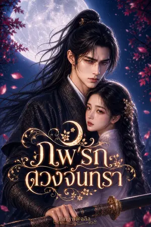 ปกนิยาย ภพรัก ดวงจันทรา