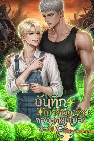 ปกนิยาย บันทึกการล้างดาวขยะของสตรีมเมอร์ ระดับ E