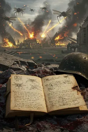 ปกนิยาย The Last Diary: บันทึกสุดท้ายจากสมรภูมิวันสิ้นโลก