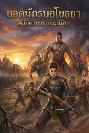 ปกนิยาย ยอดนักรบอโยธยา พลิกตำนานกู้แผ่นดิน
