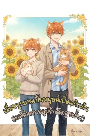 ปกนิยาย เมื่อหนูกลายเป็นมนุษย์เพื่อแก้แค้น (แต่ดันตกหลุมรักศัตรูซะงั้น!)