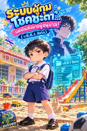 ปกนิยาย ระบบผู้กุมโชคชะตา... แต่ดันส่งมาอยู่อนุบาล!