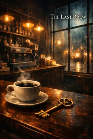 ปกนิยาย กาแฟแก้วสุดท้าย กับกุญแจวิญญาณ (The Last Brew)