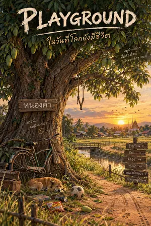 ปกนิยาย PLAYGROUND (ในวันที่โลกยังมีชีวิต)