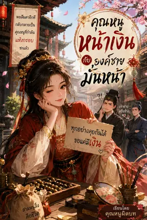 ปกนิยาย คุณหนูหน้าเงินกับองค์ชายมั่นหน้า