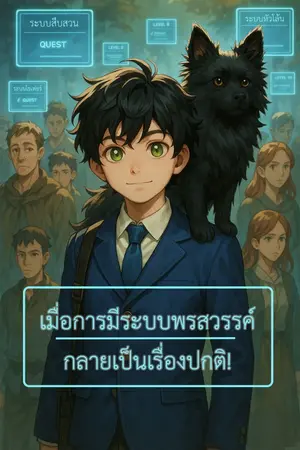 ปกนิยาย เมื่อการมีระบบพรสวรรค์กลายเป็นเรื่องปกติ!
