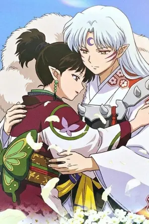 ปกนิยาย ใต้เงาจันทรา(Sesshomaru x Kagura)