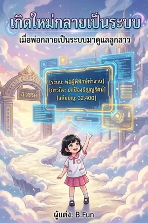 ปกนิยาย เกิดใหม่ กลายเป็นระบบ