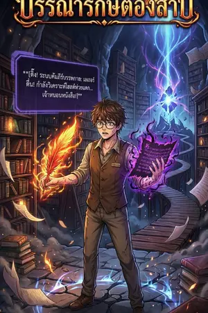 ปกนิยาย บรรณารักษ์ต้องสาป