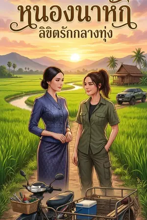ปกนิยาย หนองนาหัก