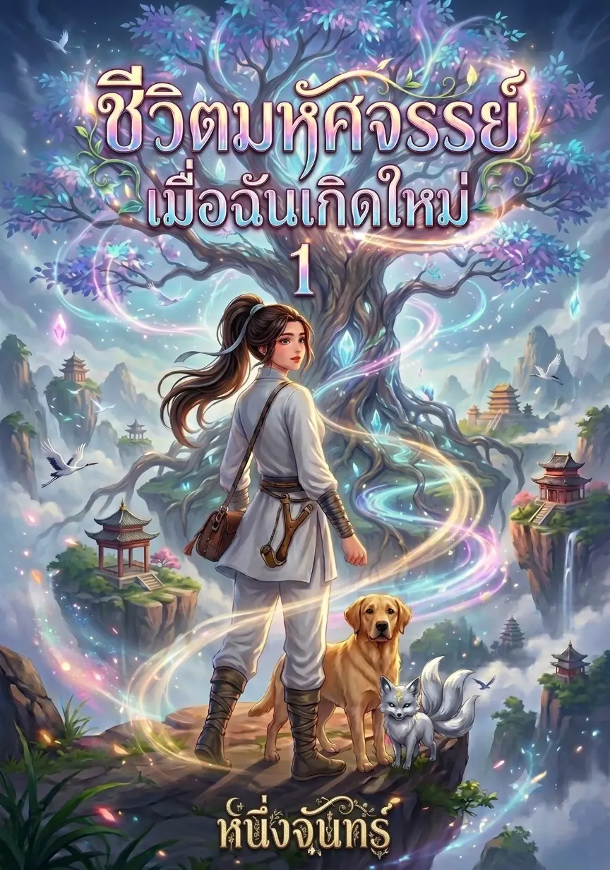 ปกนิยาย ชีวิตมหัศจรรย์ เมื่อฉันเกิดใหม่ เล่ม 1