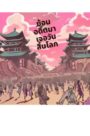 ปกนิยาย ย้อนอดีตมาเจอวันสิ้นโลก