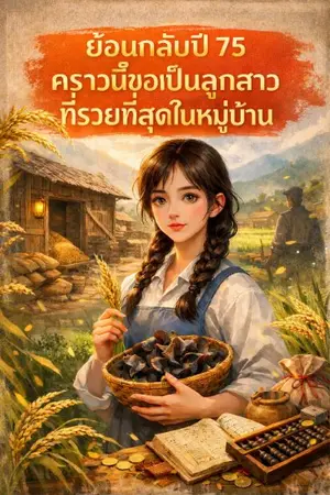 ปกนิยาย ย้อนกลับปี 75 คราวนี้ขอเป็นลูกสาวที่รวยที่สุดในหมู่บ้าน