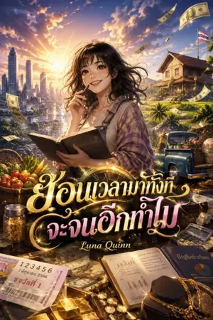 ปกนิยาย ย้อนเวลามาทั้งที จะจนอีกทำไม