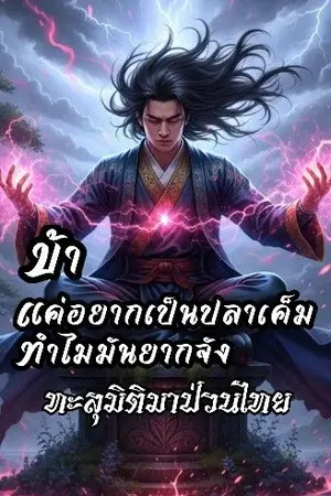 ปกนิยาย ข้าแค่อยากเป็นปลาเค็มทำไมมันยากจัง ทะลุมิติมาป่วนไทย