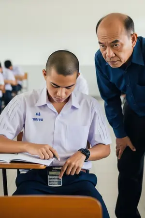 ปกนิยาย นิทานก่อนนอน เรื่อง กรรมการคุมสอบมีไว้ทำไม?