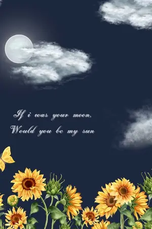 ปกนิยาย #ตะวันถึงนภนต์ If i was your moon, Would you to my sun