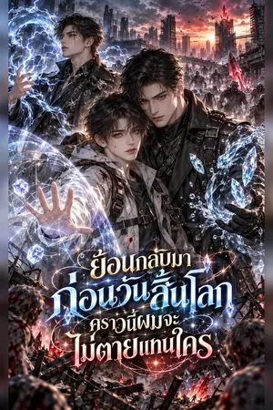 ปกนิยาย ย้อนกลับมาก่อนวันสิ้นโลก คราวนี้ผมจะไม่ตายแทนใคร