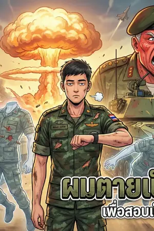 ปกนิยาย ผมตายเป็นร้อยรอบ เพื่อสอบเป็นลูกเขยท่านนายพล