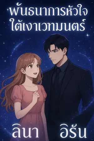 ปกนิยาย พันธนาการหัวใจใต้เงาเวทมนตร์